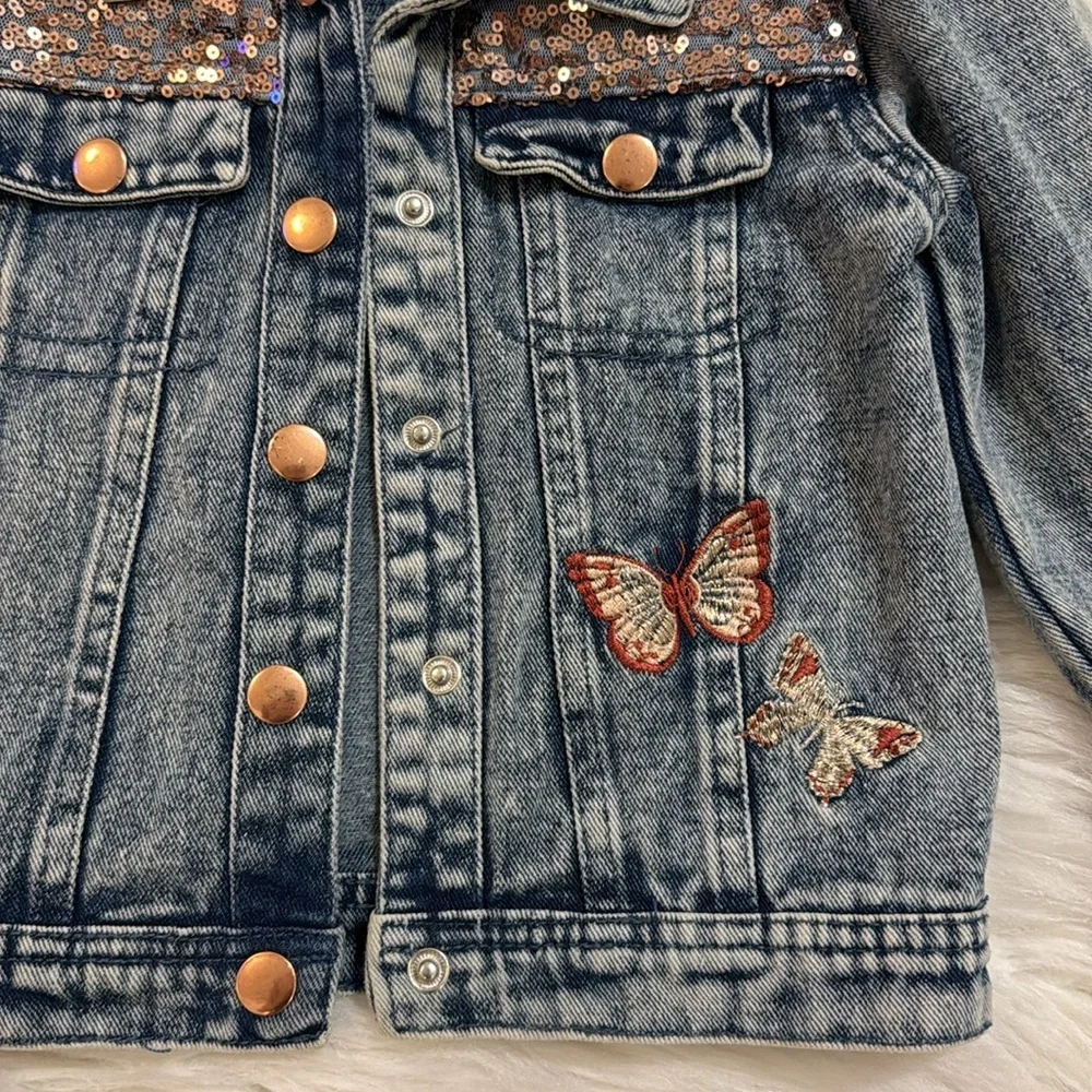 Denim jacket size 4T